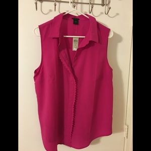 NWT Ann Taylor sleeveless blouse